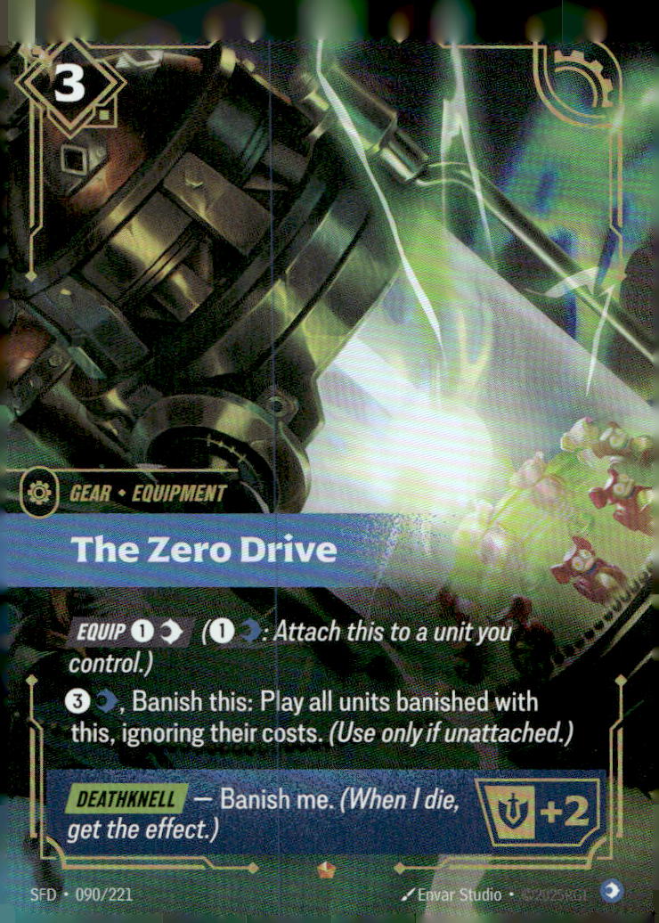 The Zero Drive SFD 090/221 Epic NM