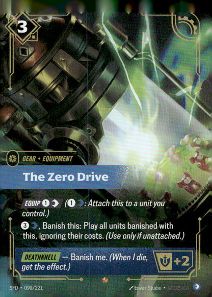 The Zero Drive SFD 090/221 Epic NM