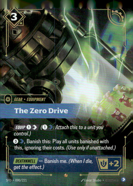 The Zero Drive SFD 090/221 Epic NM