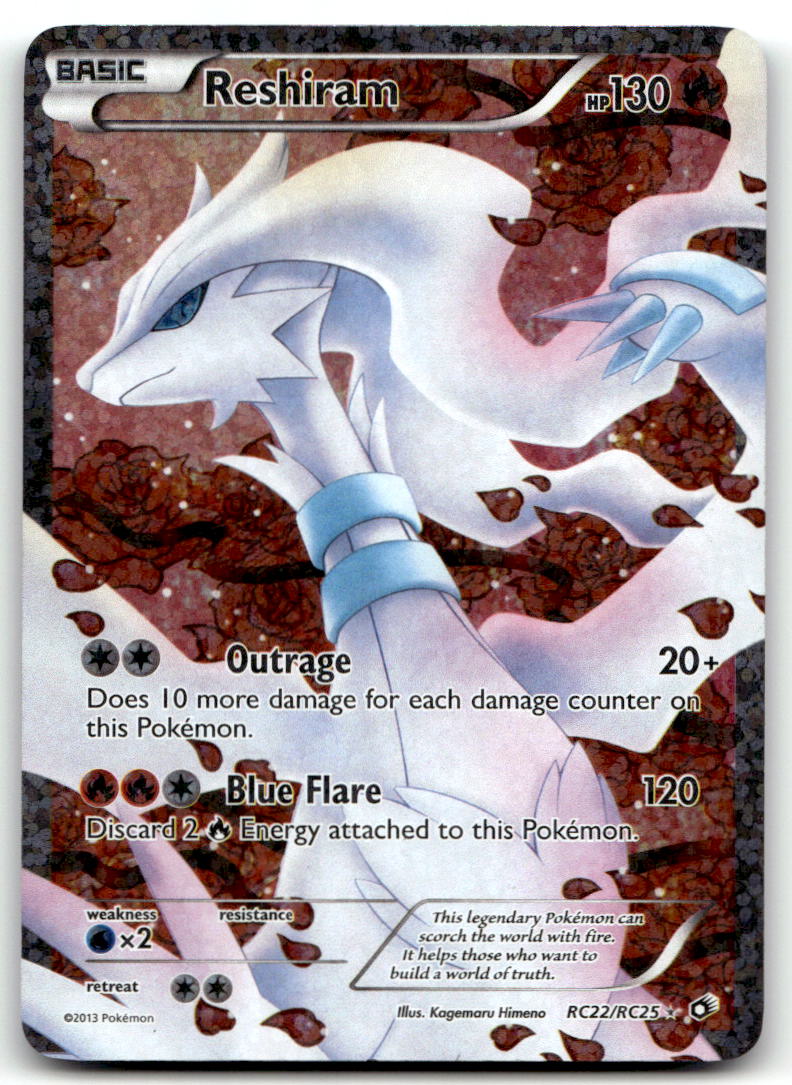 Reshiram (Full Art) LTR RC22/RC25 MP