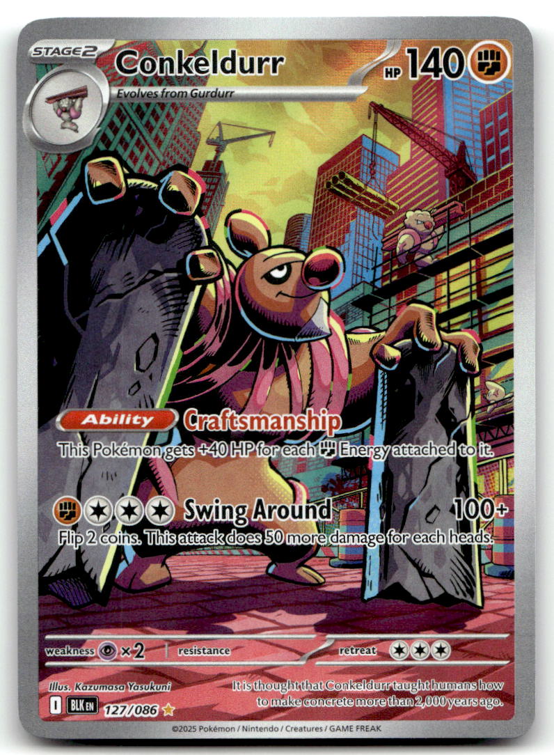 Conkeldurr BLK 127/086 NM