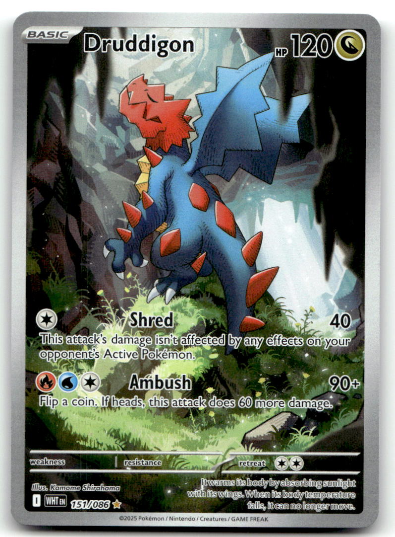 Druddigon - WHT 151/086 NM