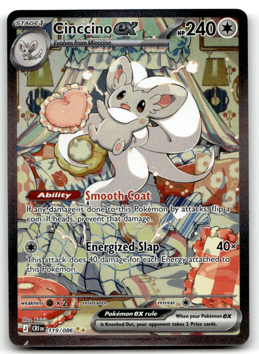 Cinccino ex CRI 119/086 NM