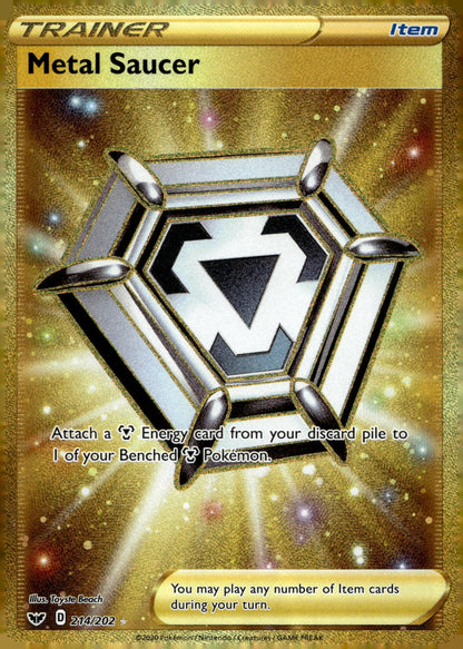 Metal Saucer (Secret) SWSH01 214/202 NM