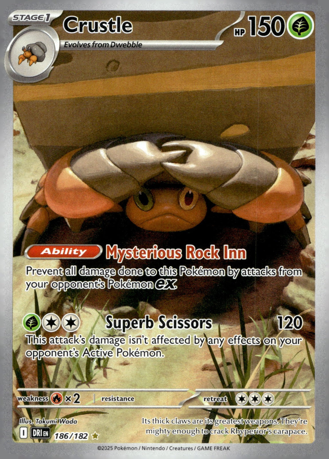 Crustle DRI 186/182 NM