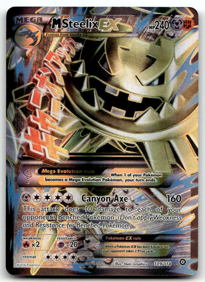 M Steelix EX (Full Art) STS 109/114 MP