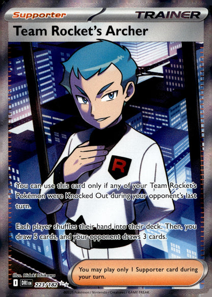 Team Rocket's Archer DRI 223/182 NM