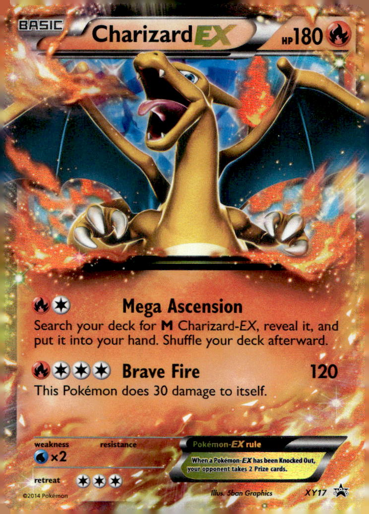 Charizard EX PR XY17 LP