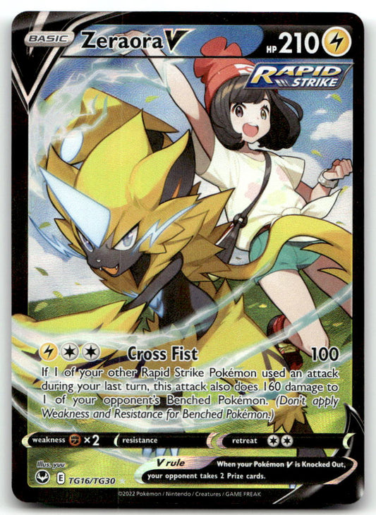 Zeraora V SWSH12: TG TG16/TG30 NM