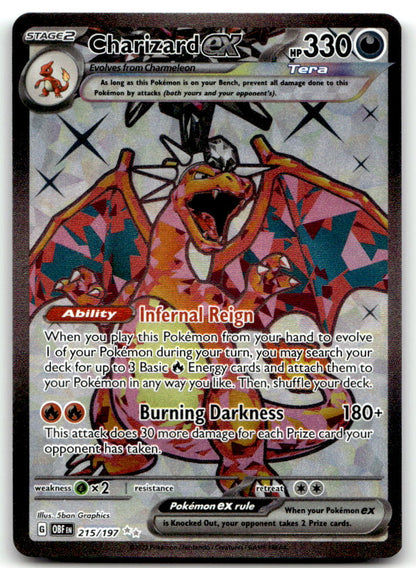 Charizard ex OBF 215/197 NM
