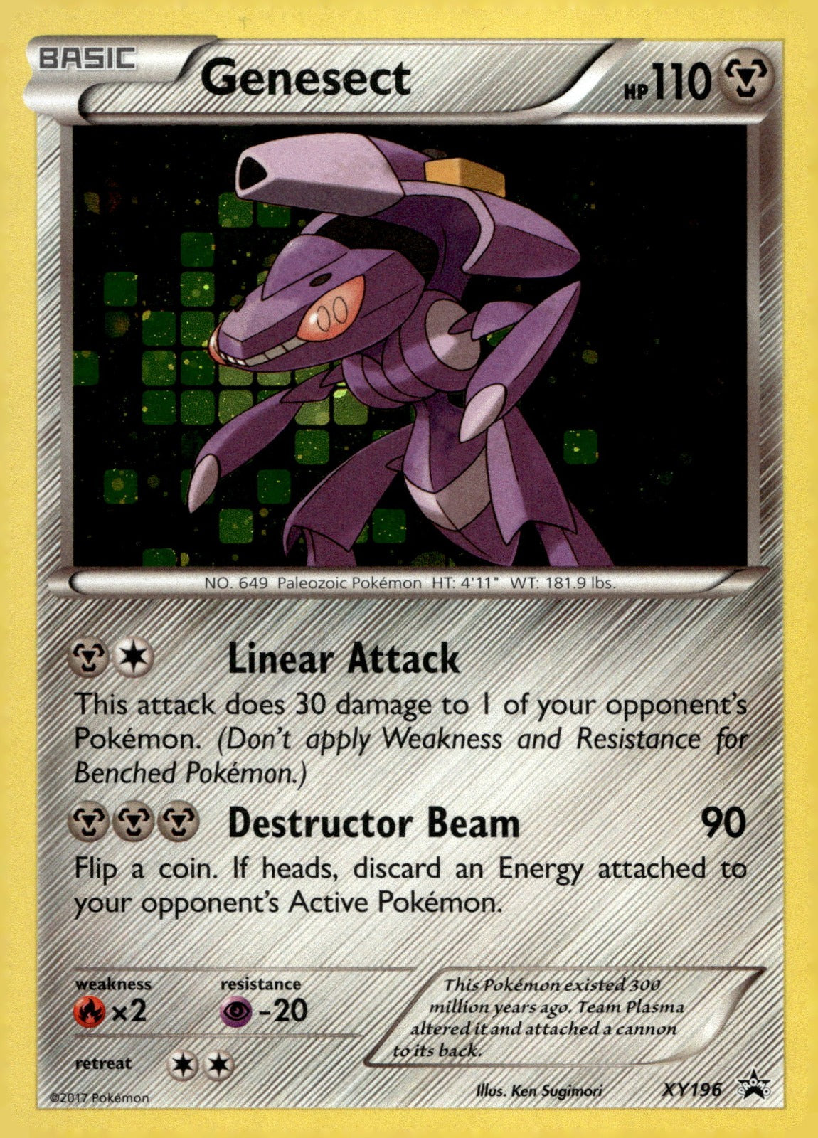 Genesect PR XY196 NM