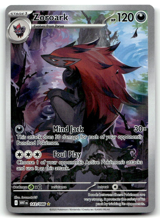 Zoroark WHT 143/086 NM