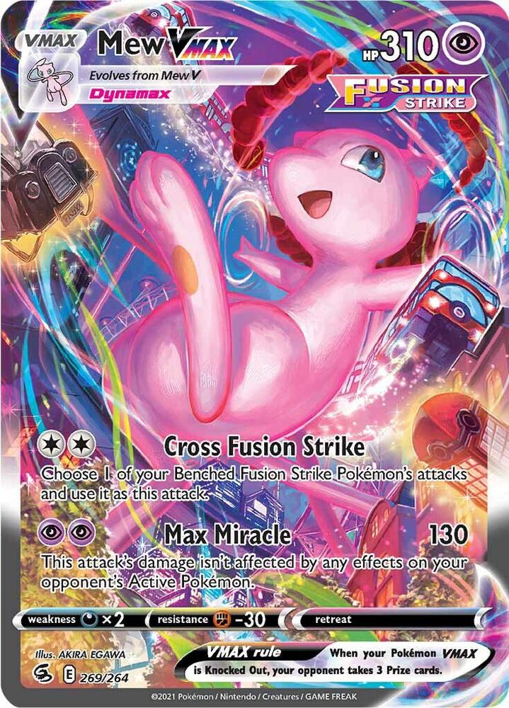 Mew VMAX (Alternate Art Secret) SWSH08 269/264 LP