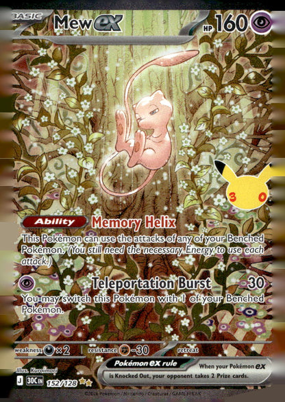 Mew ex 30C 152/128 NM