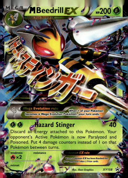 M Beedrill EX PR XY158 LP