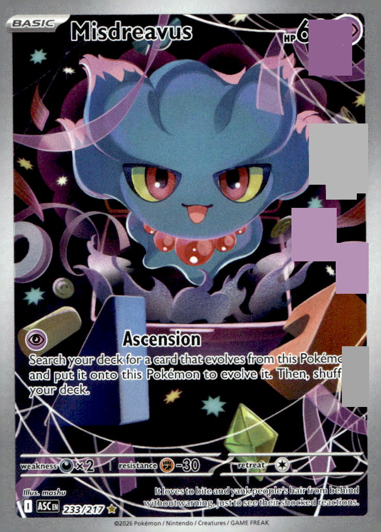 Misdreavus ASC 233/217 NM