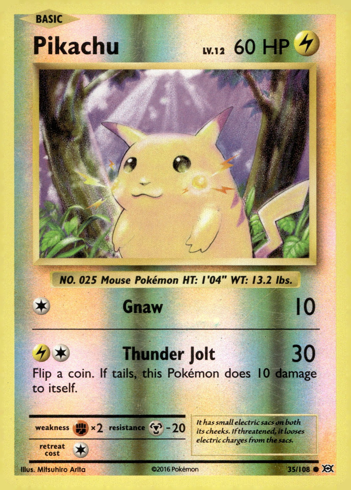 Pikachu EVO 35/108 LP