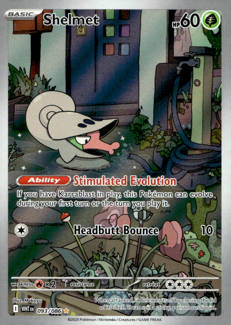 Shelmet WHT 093/086 NM
