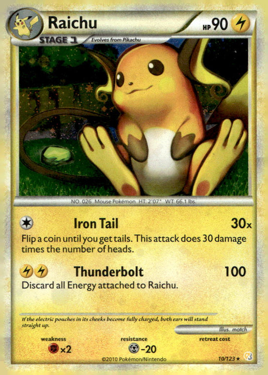 Raichu HS 10/123 MP