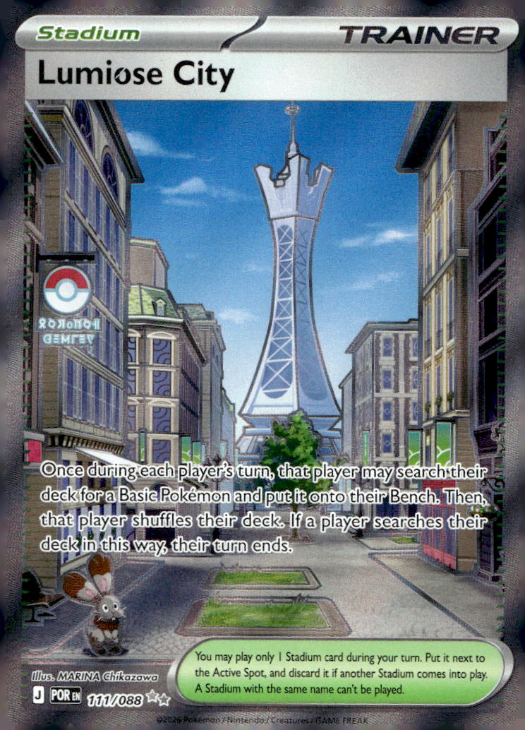 Lumiose City POR 111/088 NM