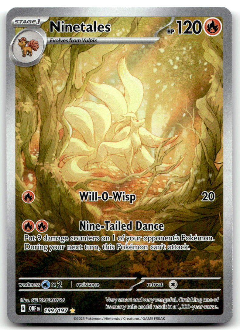 Ninetales OBF 199/197 NM