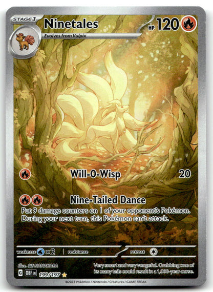 Ninetales OBF 199/197 NM