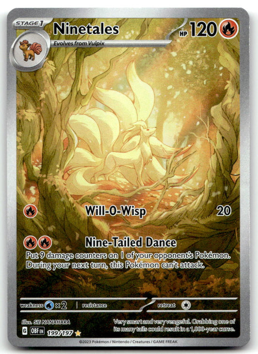 Ninetales OBF 199/197 NM