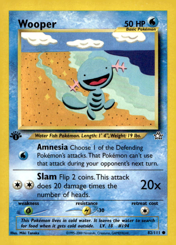 Wooper N1 082/111 NM