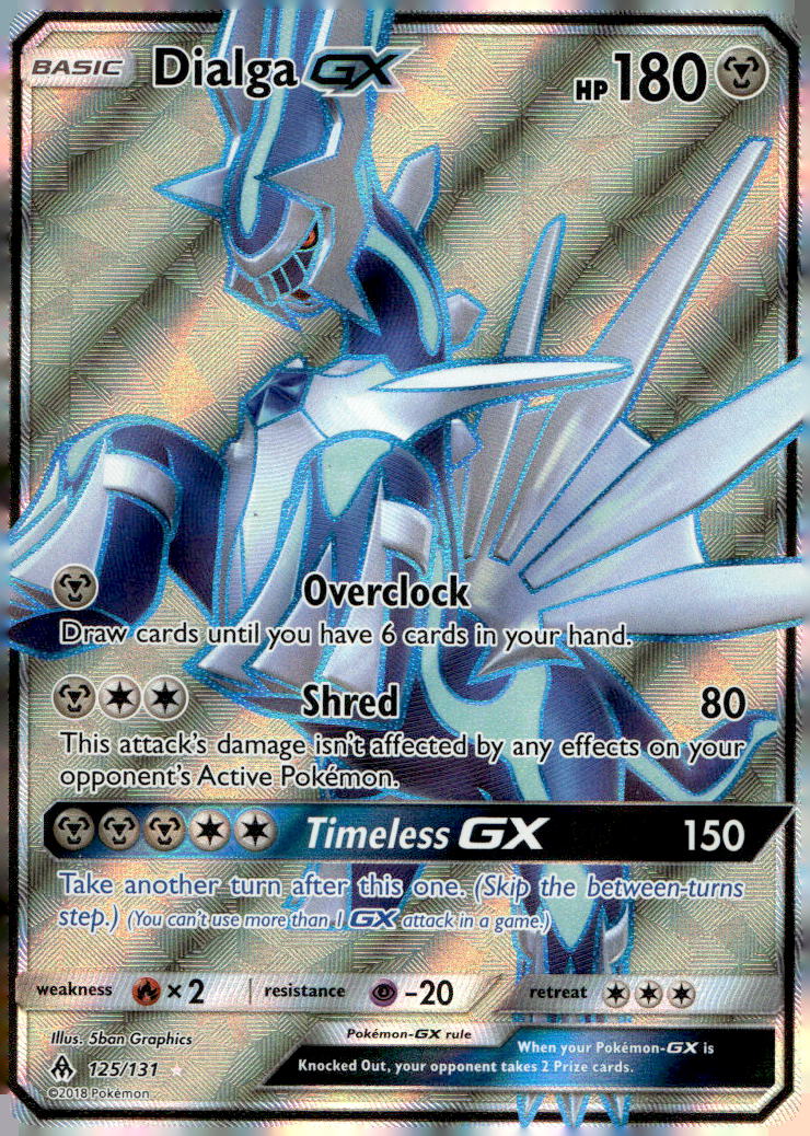 Dialga GX (Full Art) SM06 125/131 LP