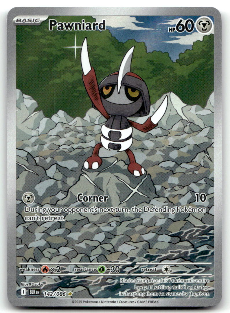 Pawniard BLK 142/086 NM