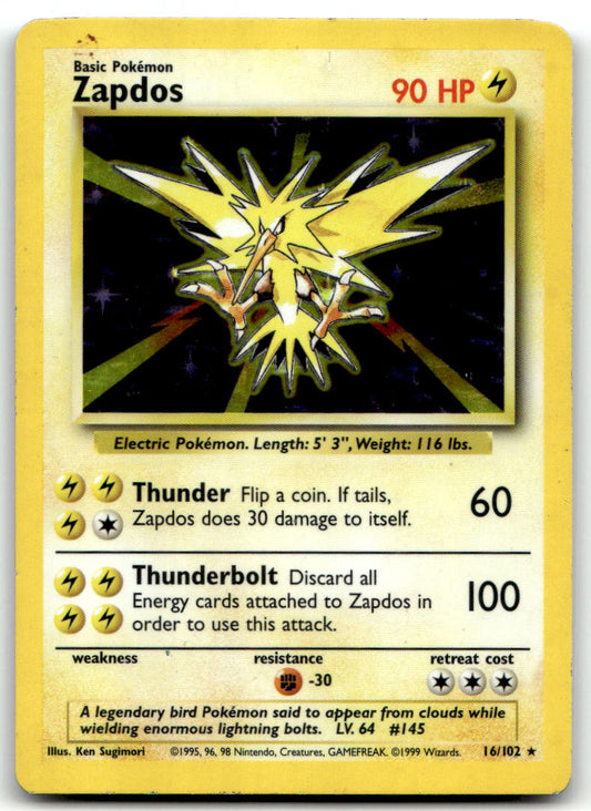 Zapdos BS 016/102 MP