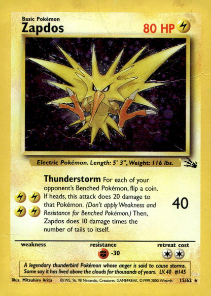 Zapdos (15) FO 15/62 DMG