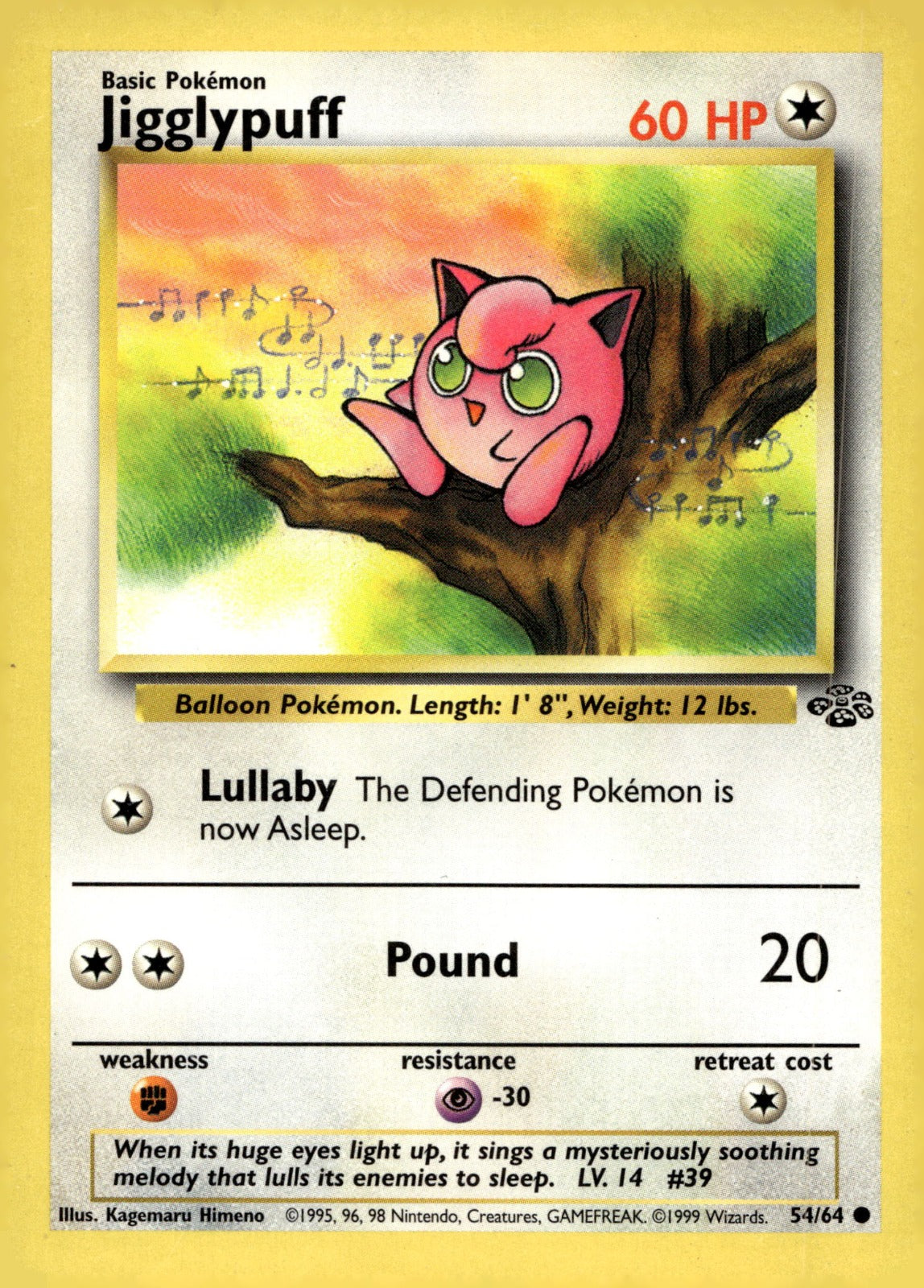Jigglypuff JU 54/64 LP