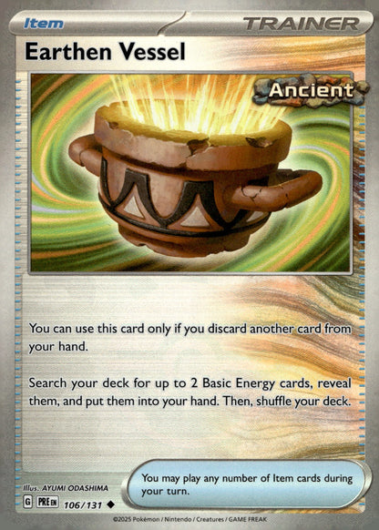 Earthen Vessel (Poke Ball Pattern) PRE 106/131 NM