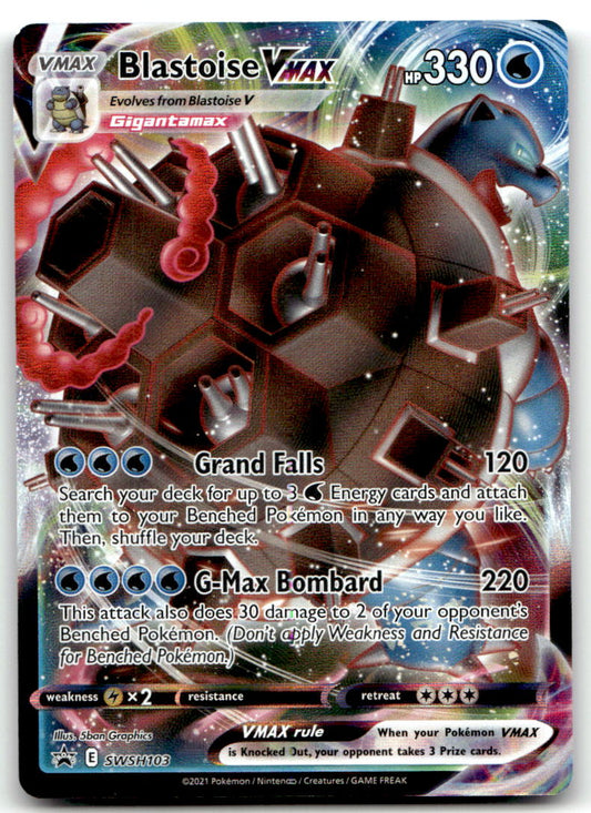Blastoise VMAX SWSD SWSH103 NM