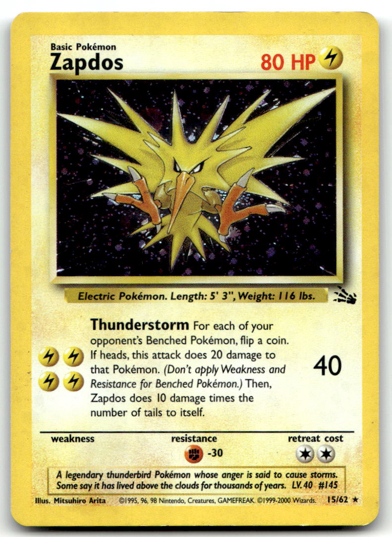 Zapdos (15) FO 15/62 MP
