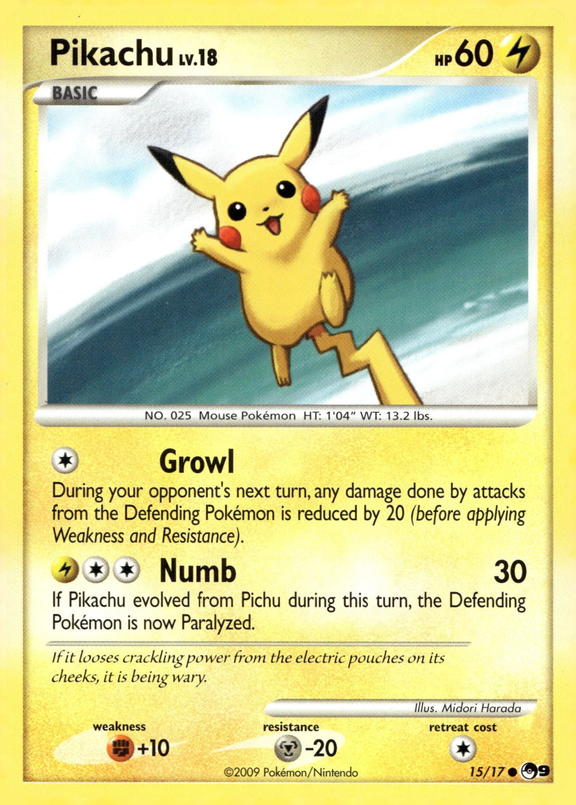 Pikachu POP 015/017 LP