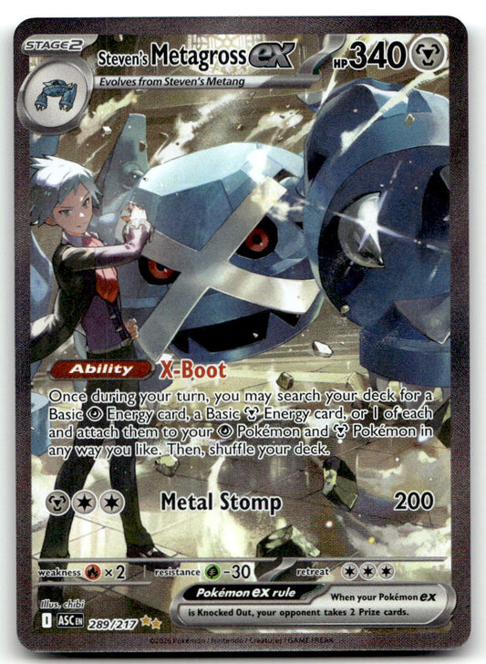 Steven's Metagross ex ASC 289/217 NM