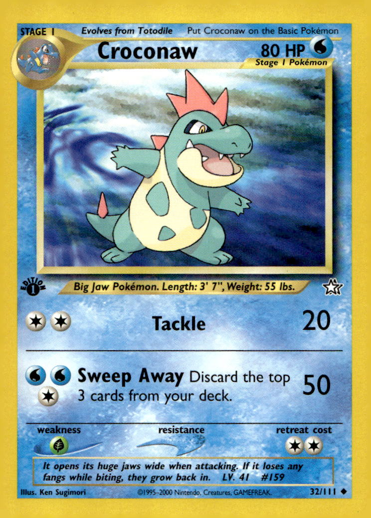 Croconaw (32) N1 032/111 NM