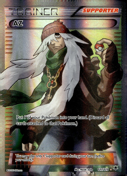 AZ (117 Full Art) PHF 117/119 NM