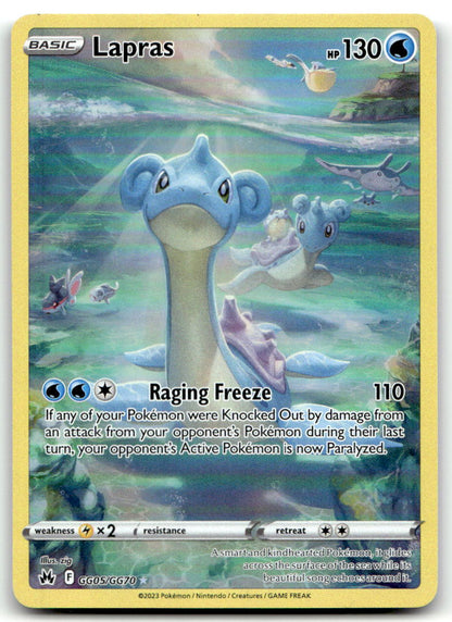 Lapras CRZ:GG GG05/GG70 NM