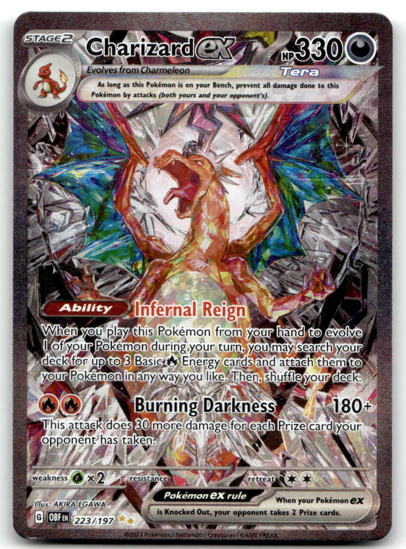 Charizard ex OBF 223/197 NM