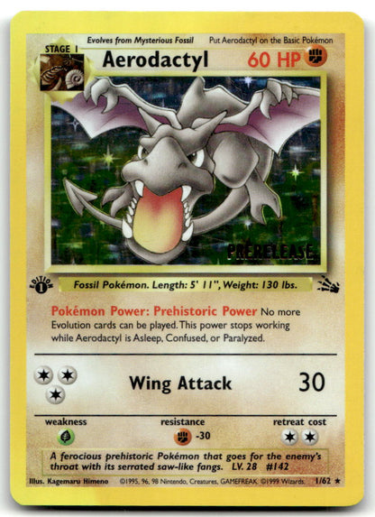 Aerodactyl (Prerelease) PR 01/62 MP