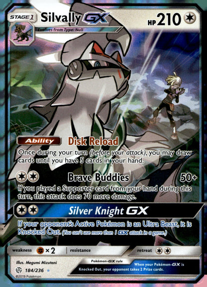 Silvally GX SM12 184/236 NM