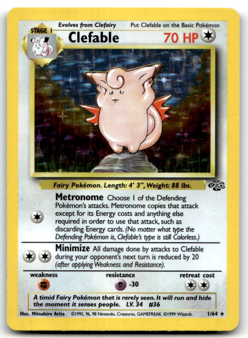 Clefable (1) JU 01/64 LP