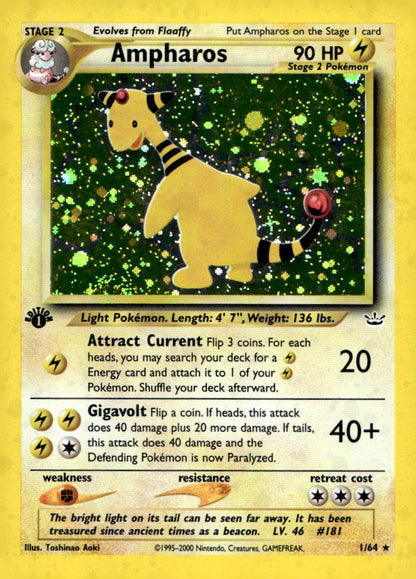Ampharos N3 01/64 HP