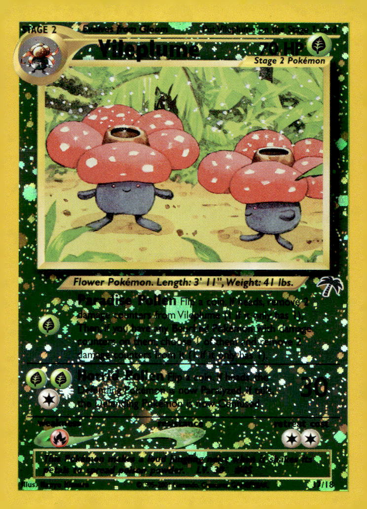 Vileplume SI 17/18 NM
