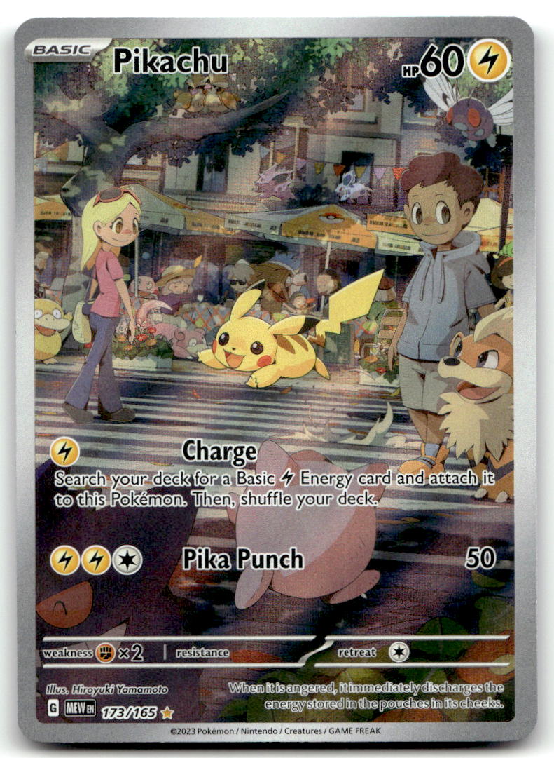 Pikachu MEW 173/165 NM