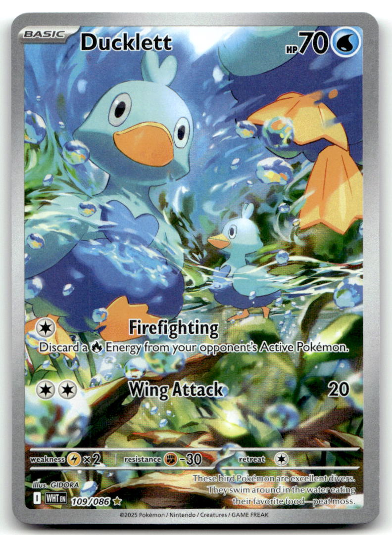 Ducklett - WHT 109/086 NM