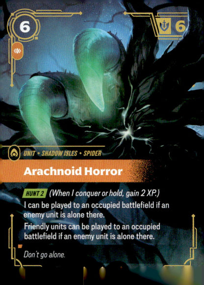 Arachnoid Horror UNL 117/219 Epic NM